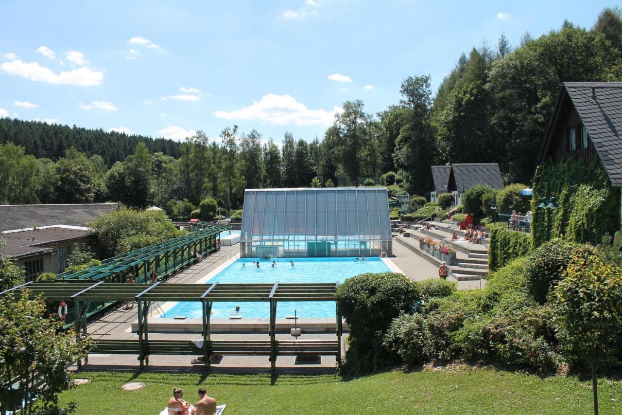 Appartements Im "Landhaus Am Frohnauer Hammer" Annaberg-Buchholz Esterno foto