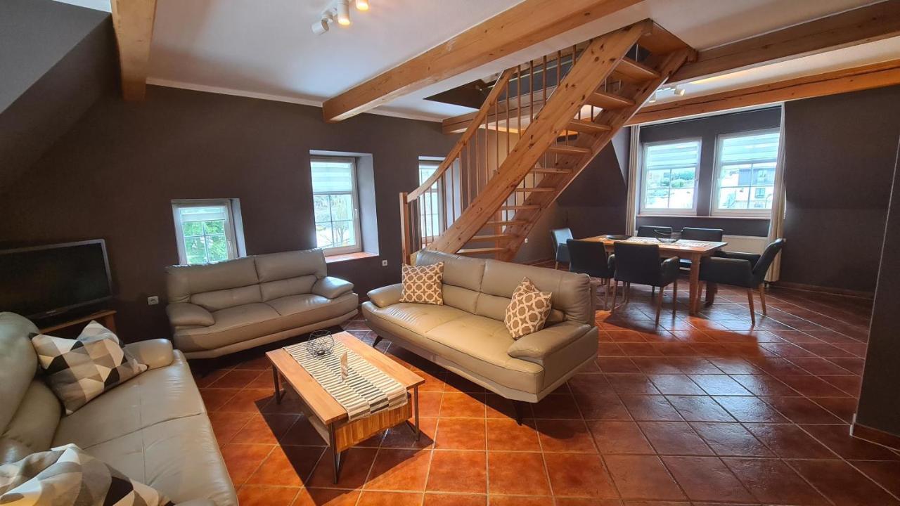 Appartements Im "Landhaus Am Frohnauer Hammer" Annaberg-Buchholz Esterno foto