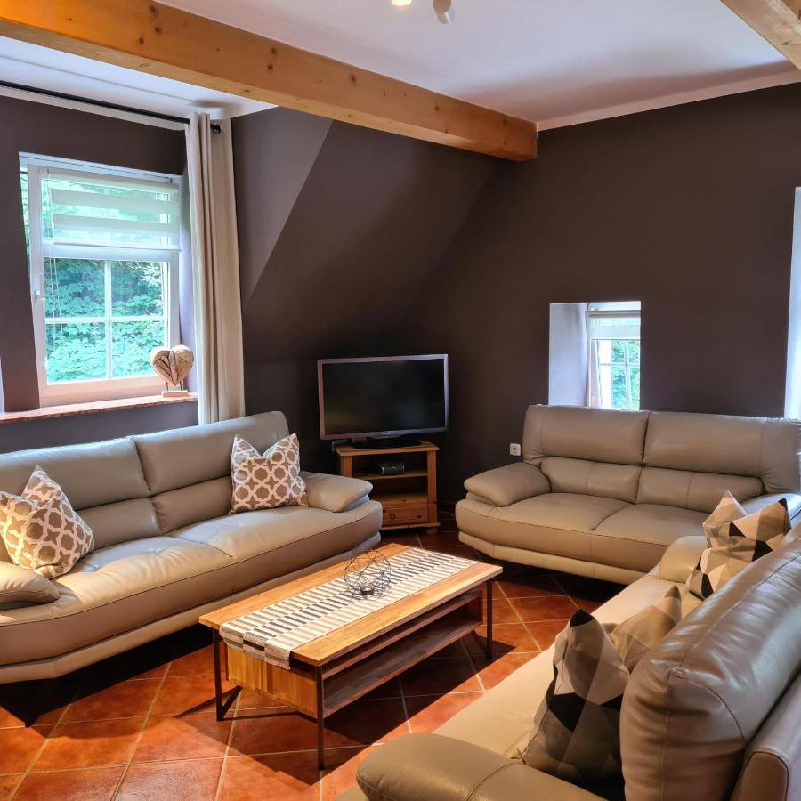 Appartements Im "Landhaus Am Frohnauer Hammer" Annaberg-Buchholz Esterno foto
