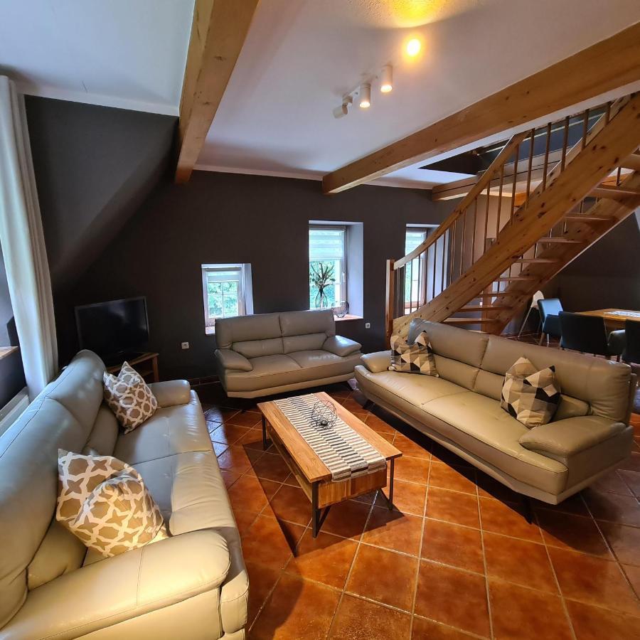 Appartements Im "Landhaus Am Frohnauer Hammer" Annaberg-Buchholz Esterno foto