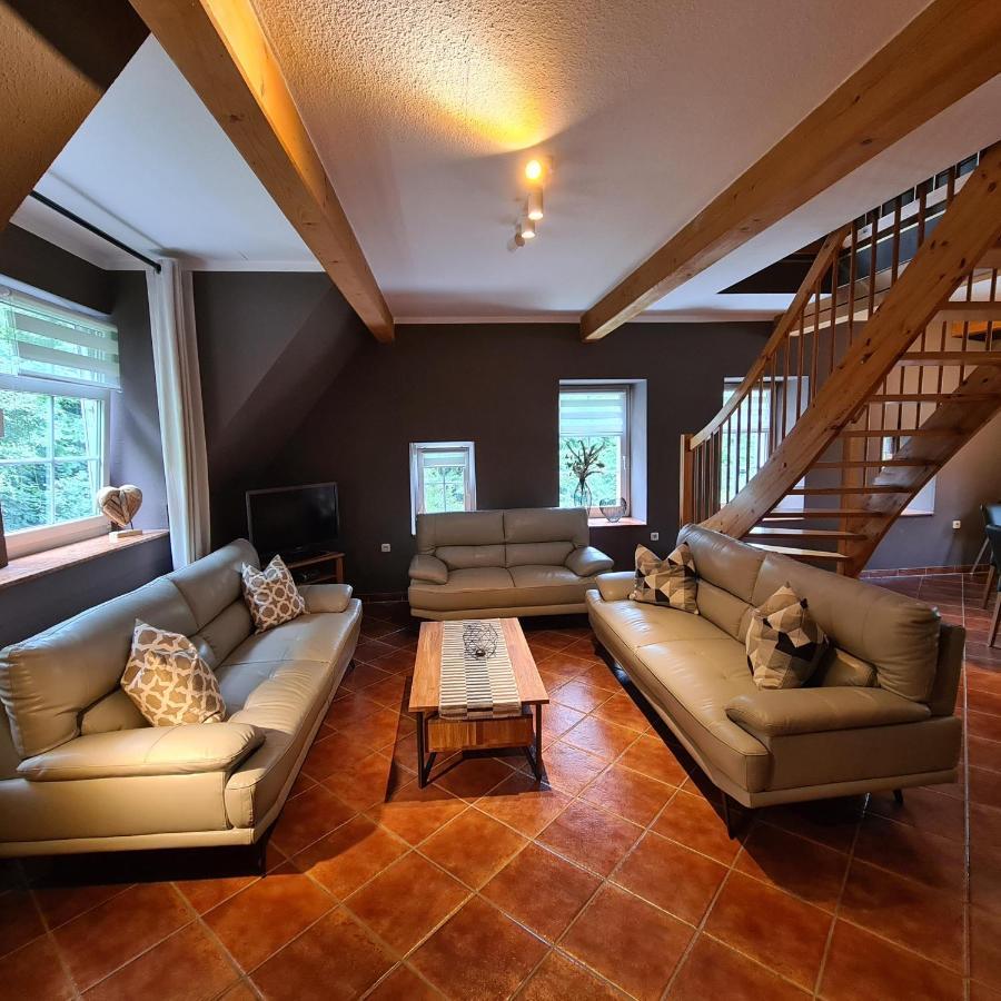 Appartements Im "Landhaus Am Frohnauer Hammer" Annaberg-Buchholz Esterno foto