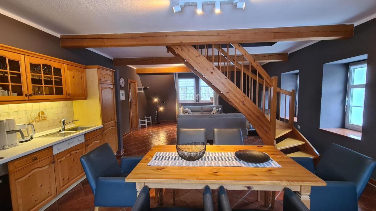 Appartements Im "Landhaus Am Frohnauer Hammer" Annaberg-Buchholz Esterno foto