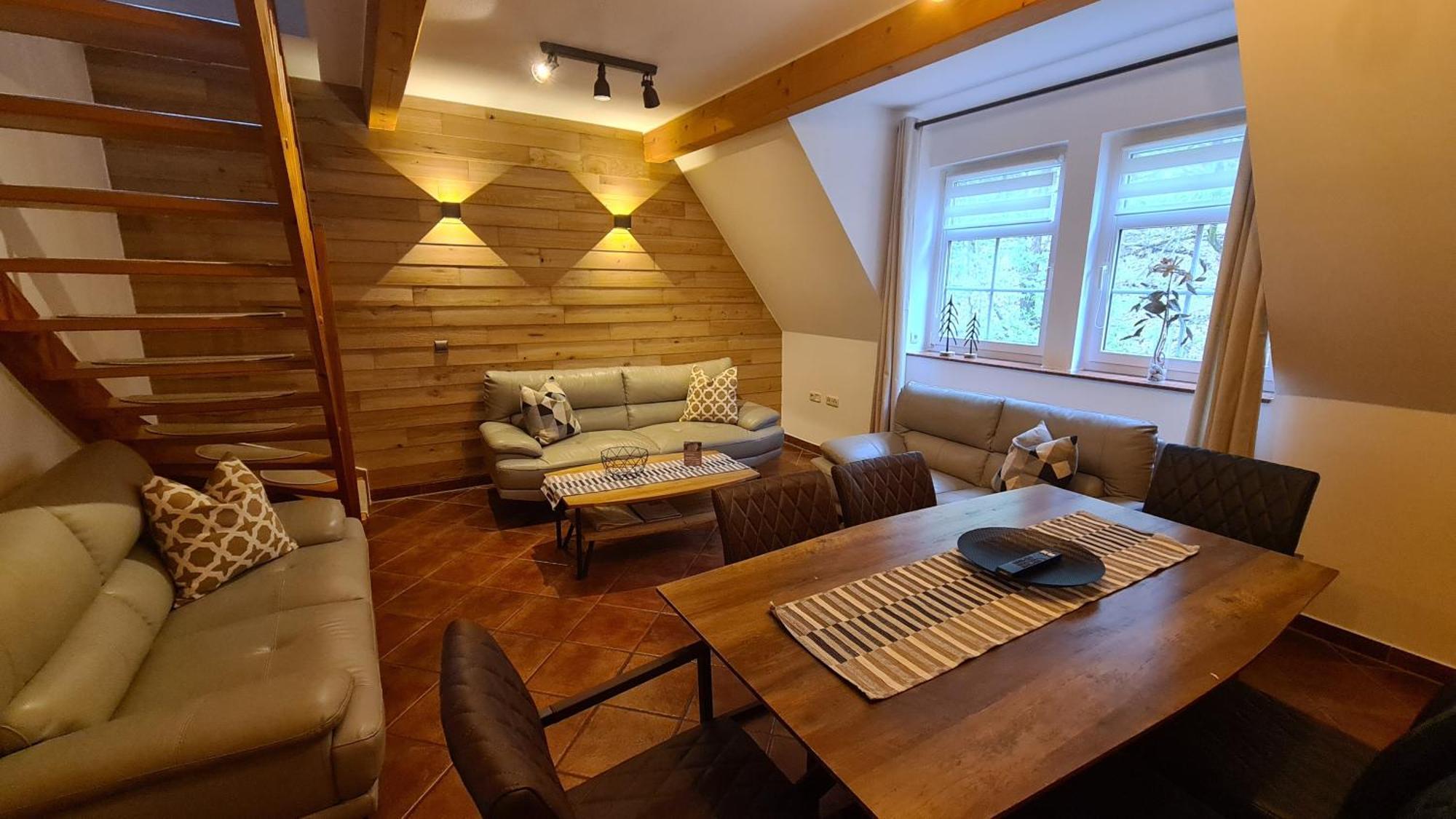 Appartements Im "Landhaus Am Frohnauer Hammer" Annaberg-Buchholz Esterno foto
