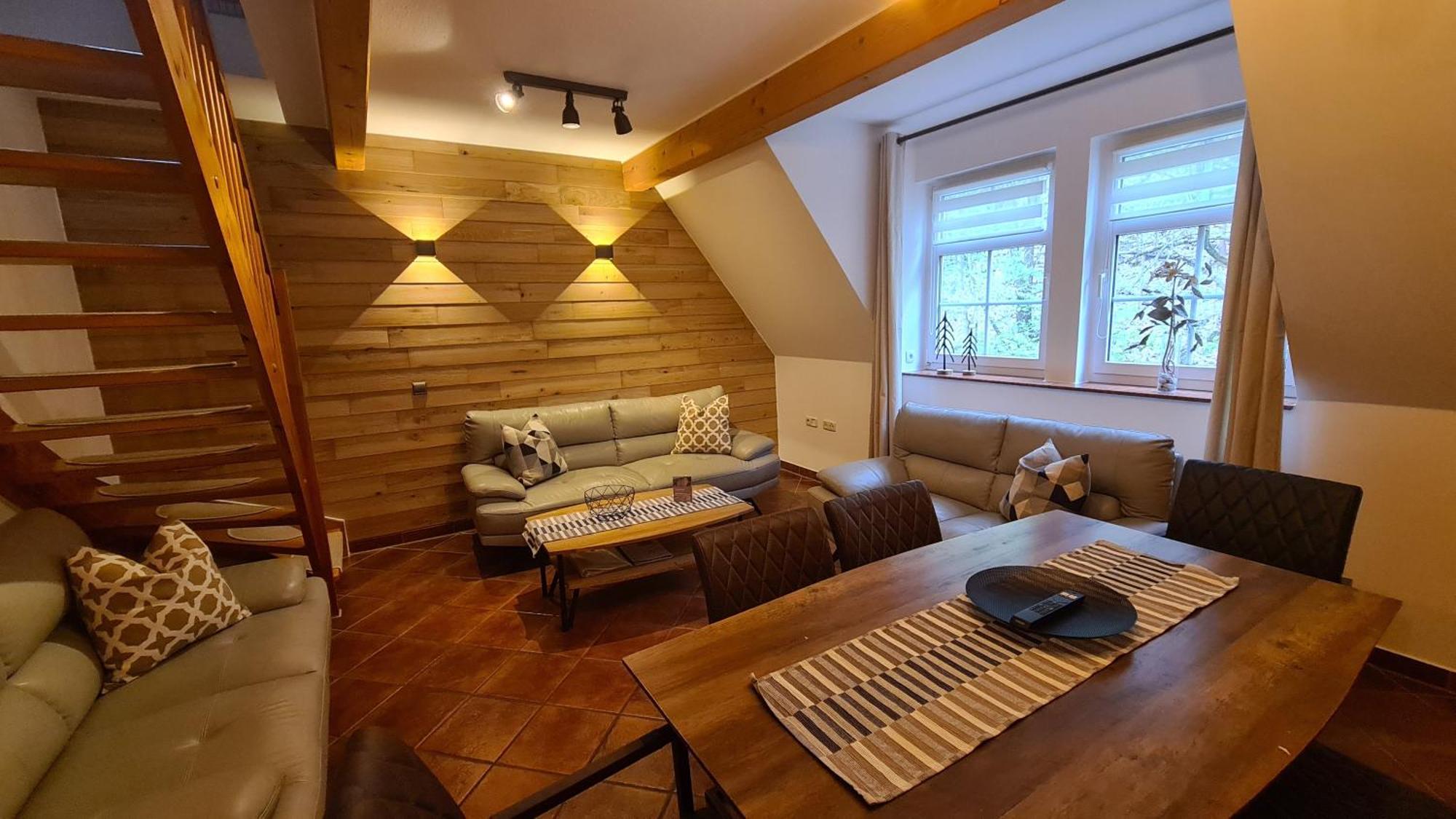 Appartements Im "Landhaus Am Frohnauer Hammer" Annaberg-Buchholz Esterno foto